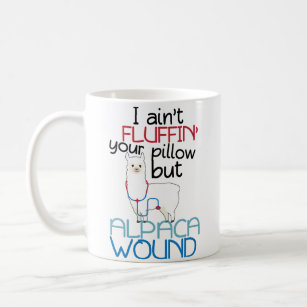 Funny Trauma Nurse Alpaca Wound Cofee Mug Gift