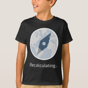 Funny Travel Icon For Travelling Hiking Or Camping T-Shirt