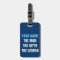 Funny travel luggage tag | The man myth legend