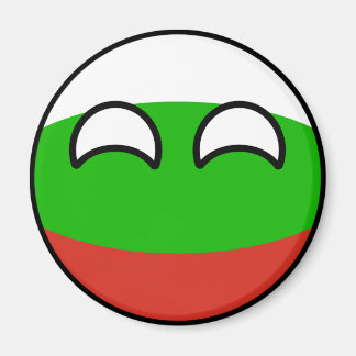 Funny Trending Geeky Bulgaria Countryball Magnet