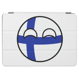 Funny Trending Geeky Finland Countryball iPad Air Cover