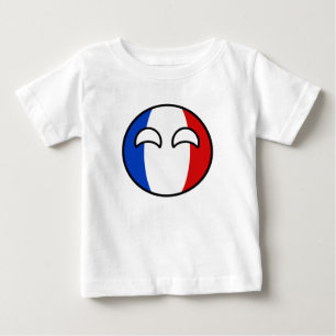 Funny Trending Geeky France Countryball Baby T-Shirt
