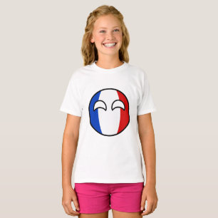 Funny Trending Geeky France Countryball T-Shirt