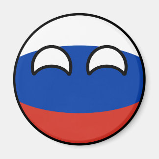 Funny Trending Geeky Russia Countryball Magnet