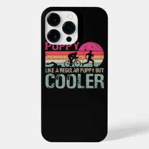 Funny Triathlon Poppy Swim Bike Run Triathletes T- iPhone 14 Pro Max Case