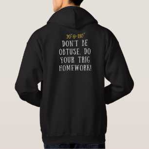 Funny Trigonometry Teacher Gift   Back to School Hoodie