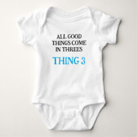 Funny Triplet Babies Gift Idea, Customized