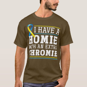 Funny Trisomy 21 Friend Down Syndrome Awareness T-Shirt