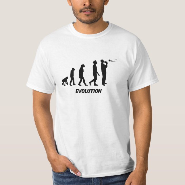 funny trombone player T-Shirt (Front)