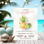 Funny Tropical Christmas Cocktail Party Invitation<br><div class="desc">Witty and humourous "Making spirits bright" Tropical cocktail party invitation. Features a green cocktail with mistletoe and candy cane and a pineapple with christmas ornaments.. All wording can be changed to fit you needs. Simple and clean design. All wording can be changed! To make more changes go to Personalize this...</div>