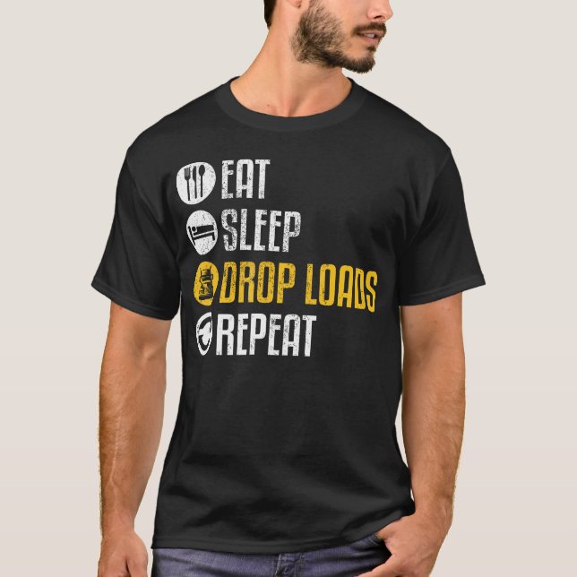 Funny Truck Driver Shirt Joke Saying Trucker Gift (Front)
