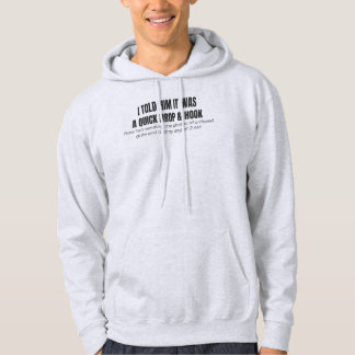 Funny Trucker Quick Drop and Hook Logistics Hoodi  Hoodie