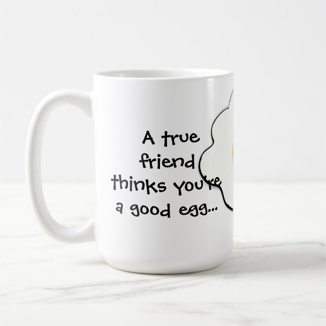 Funny True Friend Mug (Left)