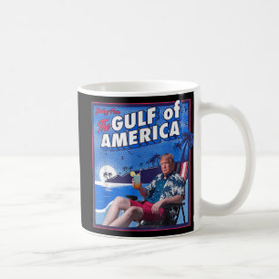 Funny Trump Americas Gulf Mexico President Trump P Coffee Mug