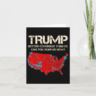 Funny Trump Better Coverage Trump Inauguration Card