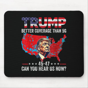 Funny Trump Better Coverage Trump Inauguration Day Mouse Pad