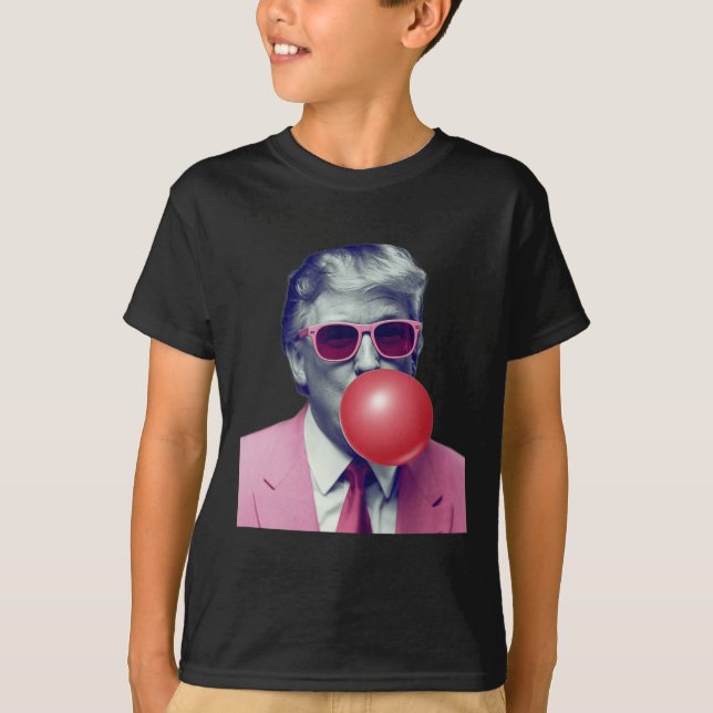 Funny Trump Bubble Gum Yum Gifts  T-Shirt (Front)