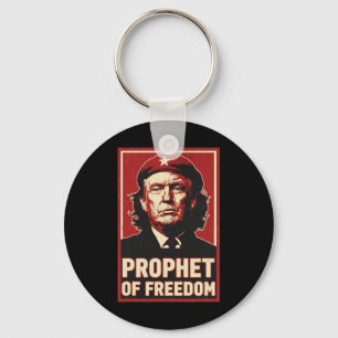 Funny Trump Che Guevara Prophet Of Freedom Lover  Keychain