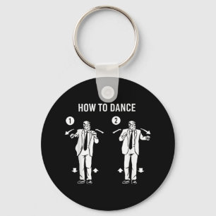 Funny Trump Dance How To Dance Keychain