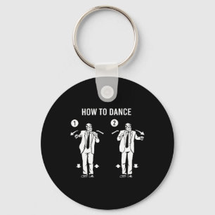 Funny Trump Dance How To Dance Keychain