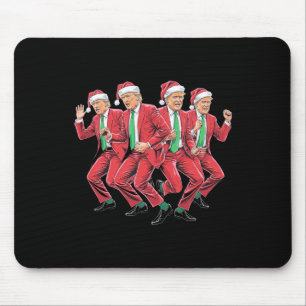 Funny Trump Dance Santa Claus Christmas Xmas Pajam Mouse Pad