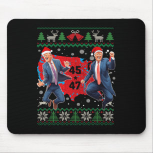 Funny Trump Dance Santa Claus Christmas Xmas Pajam Mouse Pad