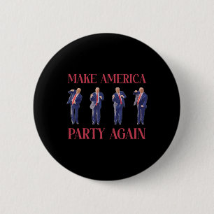 Funny Trump Dancing  2 Inch Round Button