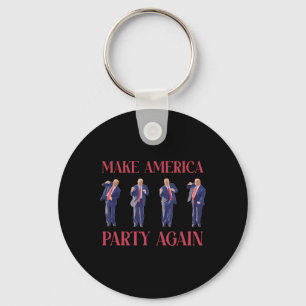 Funny Trump Dancing Keychain