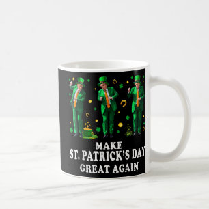 Funny Trump Dancing Make St. Patricks Day Great Ag Coffee Mug