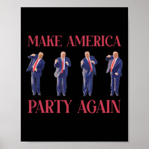 Funny Trump Dancing  Poster