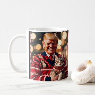 Funny Trump Donald Trump Make Cats Safe Again Coffee Mug