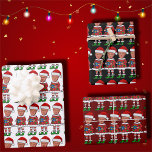 Funny Trump Elf 2024 Make Christmas Great Again Wrapping Paper Sheet<br><div class="desc">Funny Trump Elf 2024 Make Christmas Great Again , Replace the face of this elf with your favourite photo (make sure to crop as much to the face as possible and use an app to remove the background) and personalize this funny Christmas Holiday Wrapping Paper with your kid, husband, or...</div>