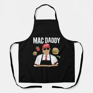 Funny Trump Fries Making Fries Mac Daddy Apron