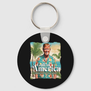 Funny Trump Graphic Gulf Of Us America Trump Merch Keychain
