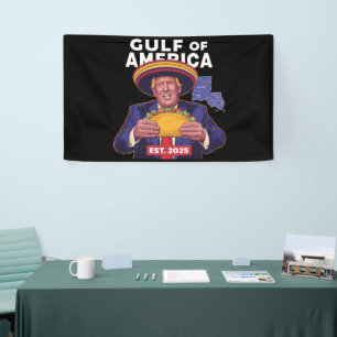 Funny Trump Gulf Of Us America 2025 Trump Banner