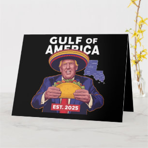 Funny Trump Gulf Of Us America 2025 Trump  Card