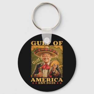 Funny Trump Gulf Of Us America 2025 Trump Merchand Keychain