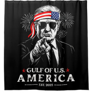 Funny Trump Gulf Of USA America 2025 4th Of July