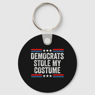 Funny Trump Halloween Costume Democrats Stole My C Keychain