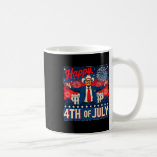 Funny Trump Happy 4th Of July  Coffee Mug