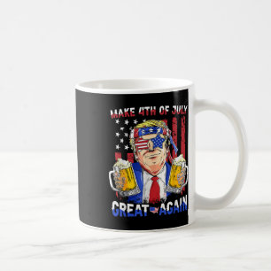 Funny Trump Independence Day Make 4th Of July Grea Coffee Mug