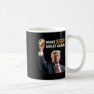 Funny Trump Make Xrp Great Again Xrp Crypto Coffee Mug