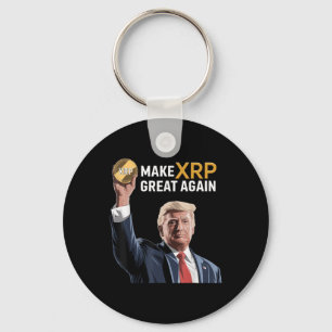 Funny Trump Make Xrp Great Again Xrp Crypto Keychain
