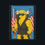 Funny Trump May 4th Be With You Vs Vatican Christi Fleece Blanket<br><div class="desc">Funny Trump May 4th Be With You Vs Vatican Christian</div>