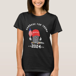 Funny Trump Mega Garge Can Cartoon Character Ameri T-Shirt