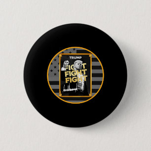 Funny Trump Meme Coin Crypto President Meme 2 Inch Round Button