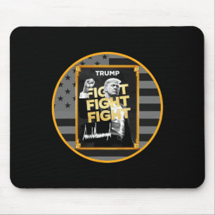 Funny Trump Meme Coin Crypto President Meme Mouse Pad