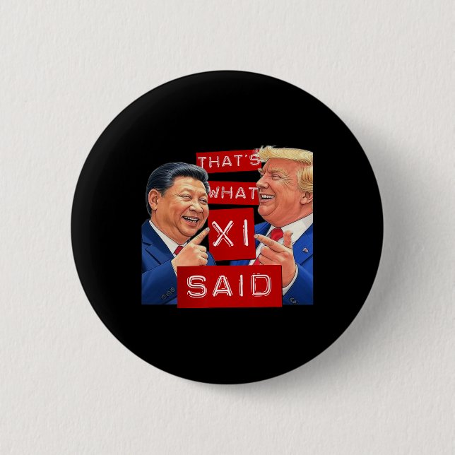 Funny Trump Meme Funny  2 Inch Round Button (Front)