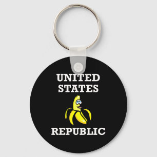 Funny Trump Nana Biden Republic Usa Republican  Keychain