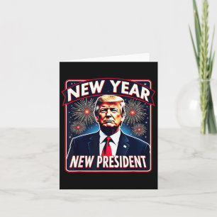 Funny Trump New Year Party 2025 Trump New Year New Card